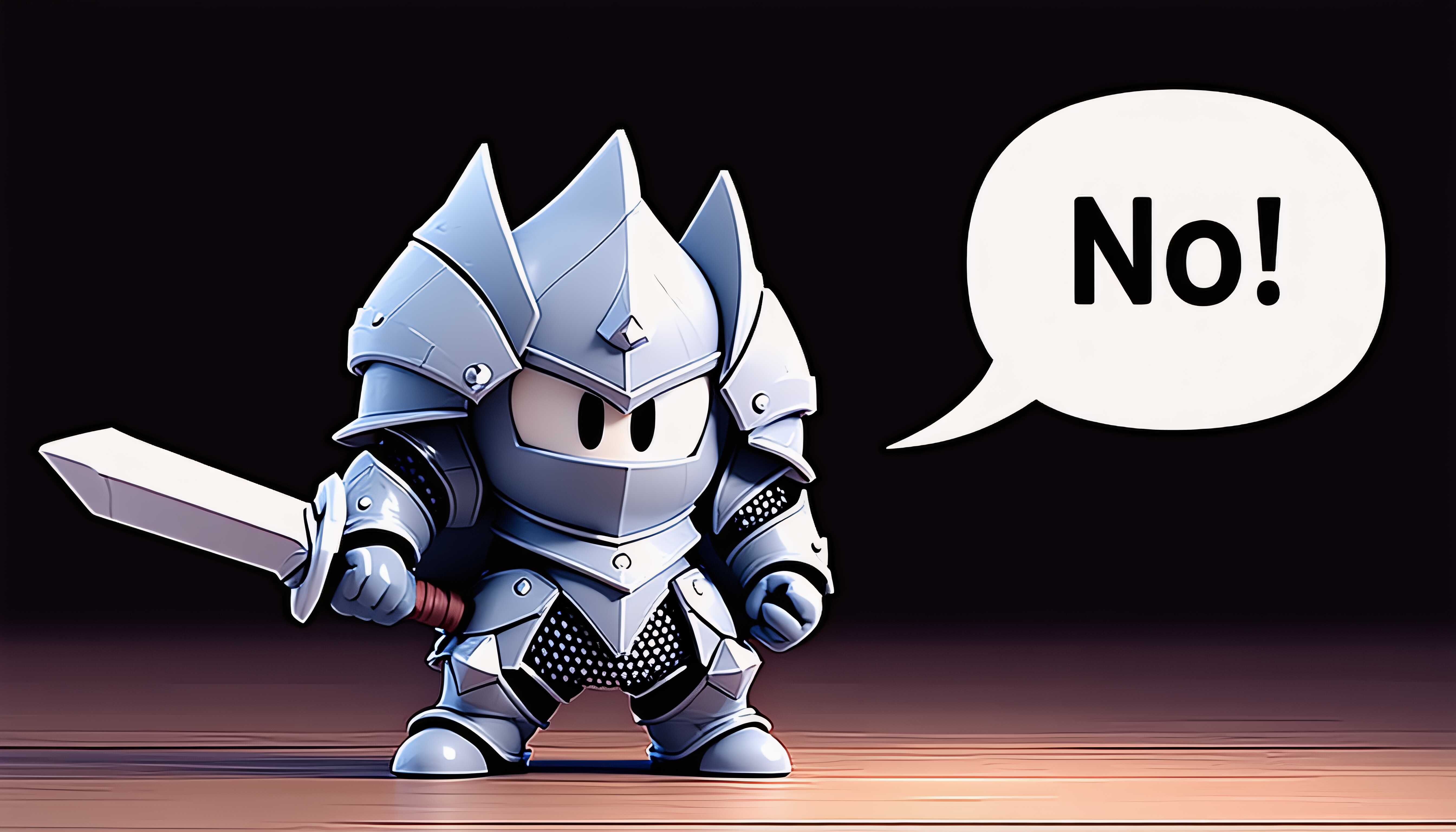 Knight saying no
